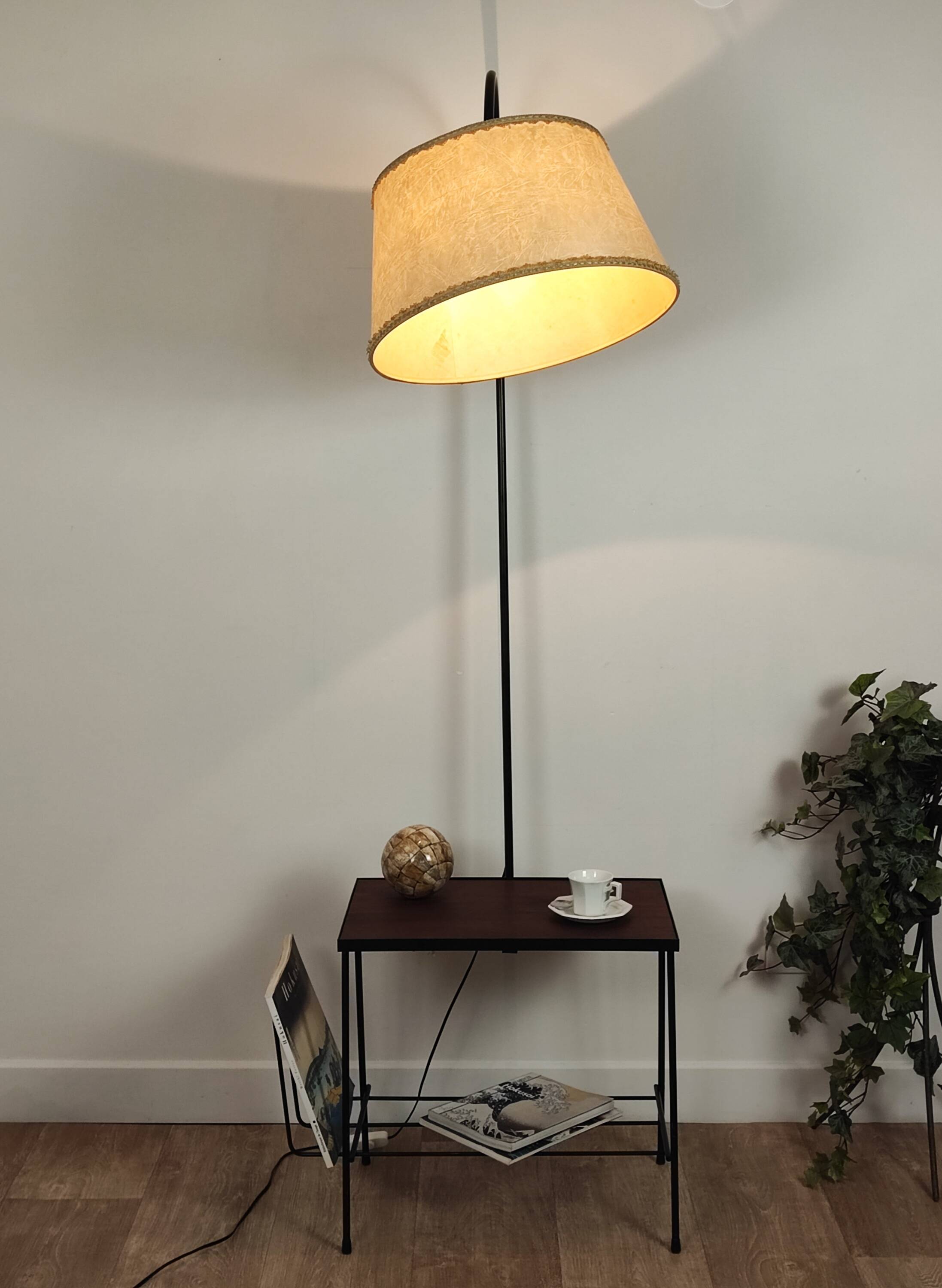 60s reading floor lamp