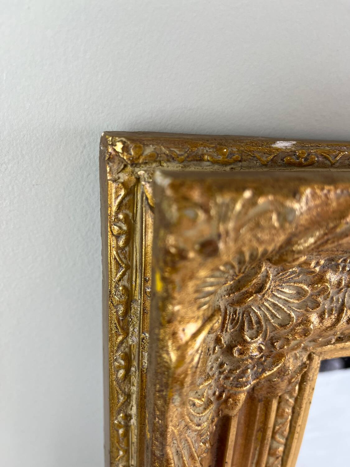 Miroir doré Napoléon III – fin XIXe siècle