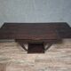 Art Deco dining table in rosewood, work from the 1930s.