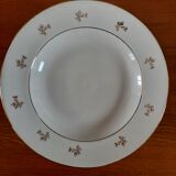 10 assiettes plates L'amandinoise