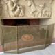 Fire protection chimney screen attributed to Baguès 1950