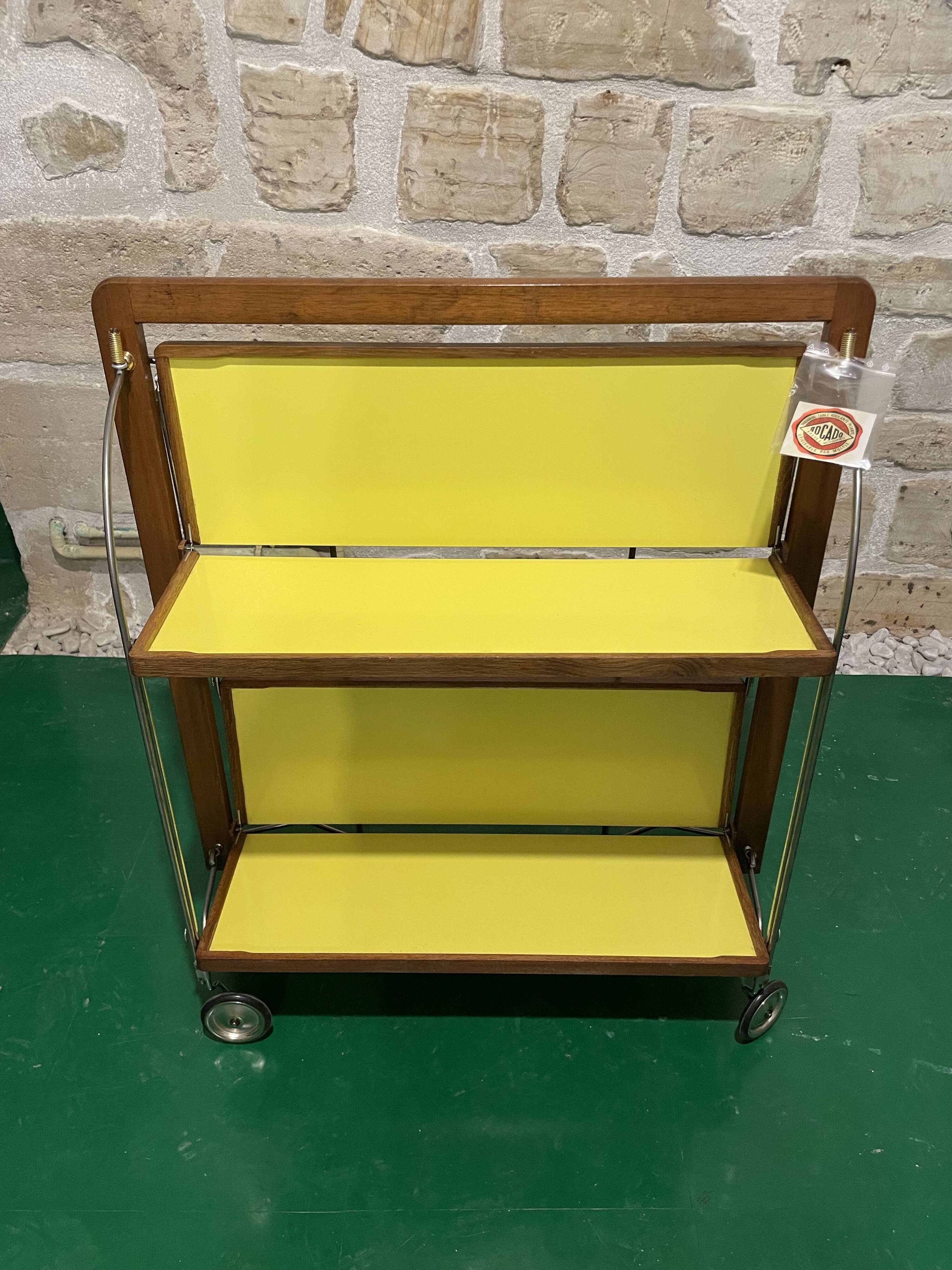 Bocado folding serving cart