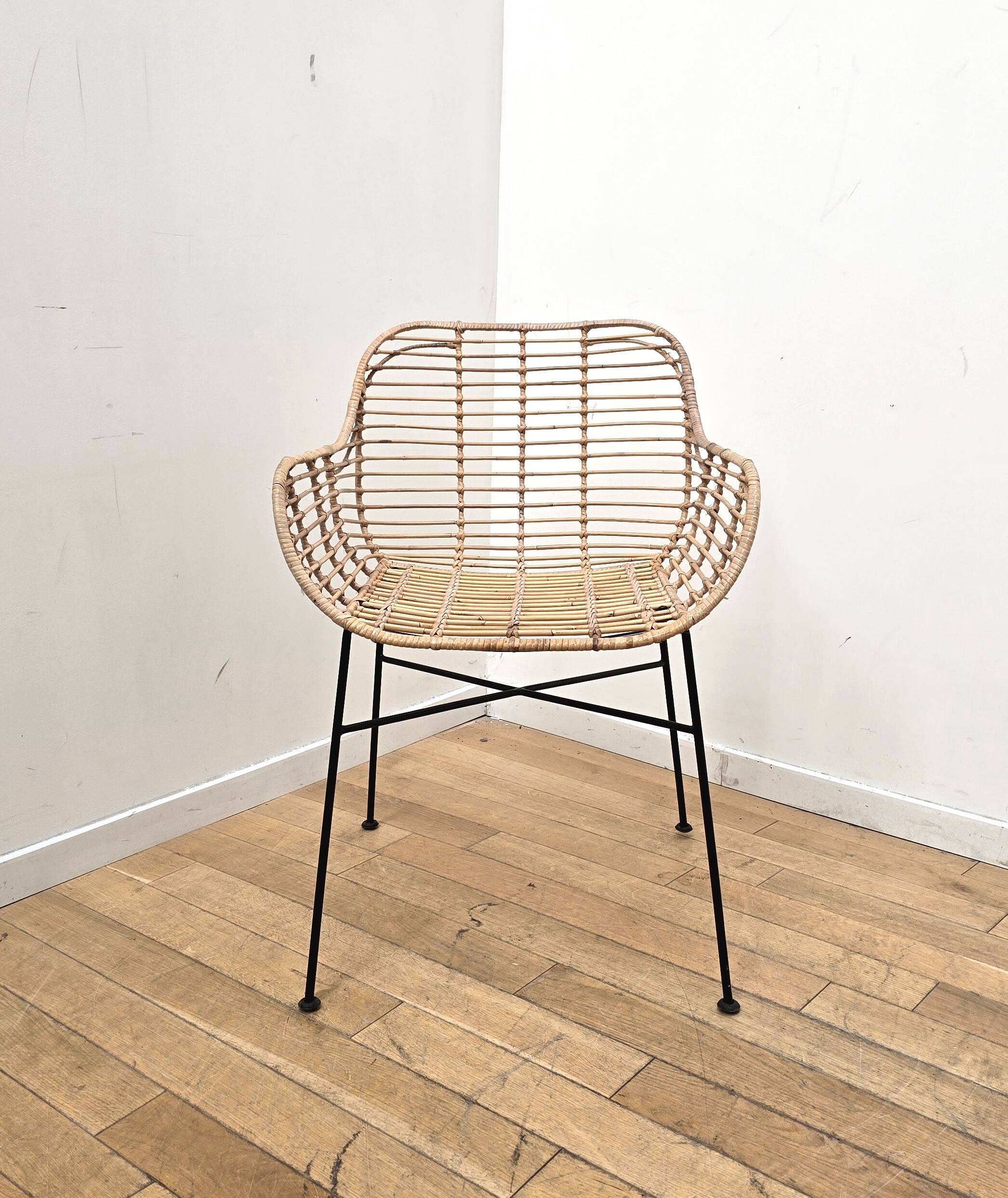 Wicker chair design