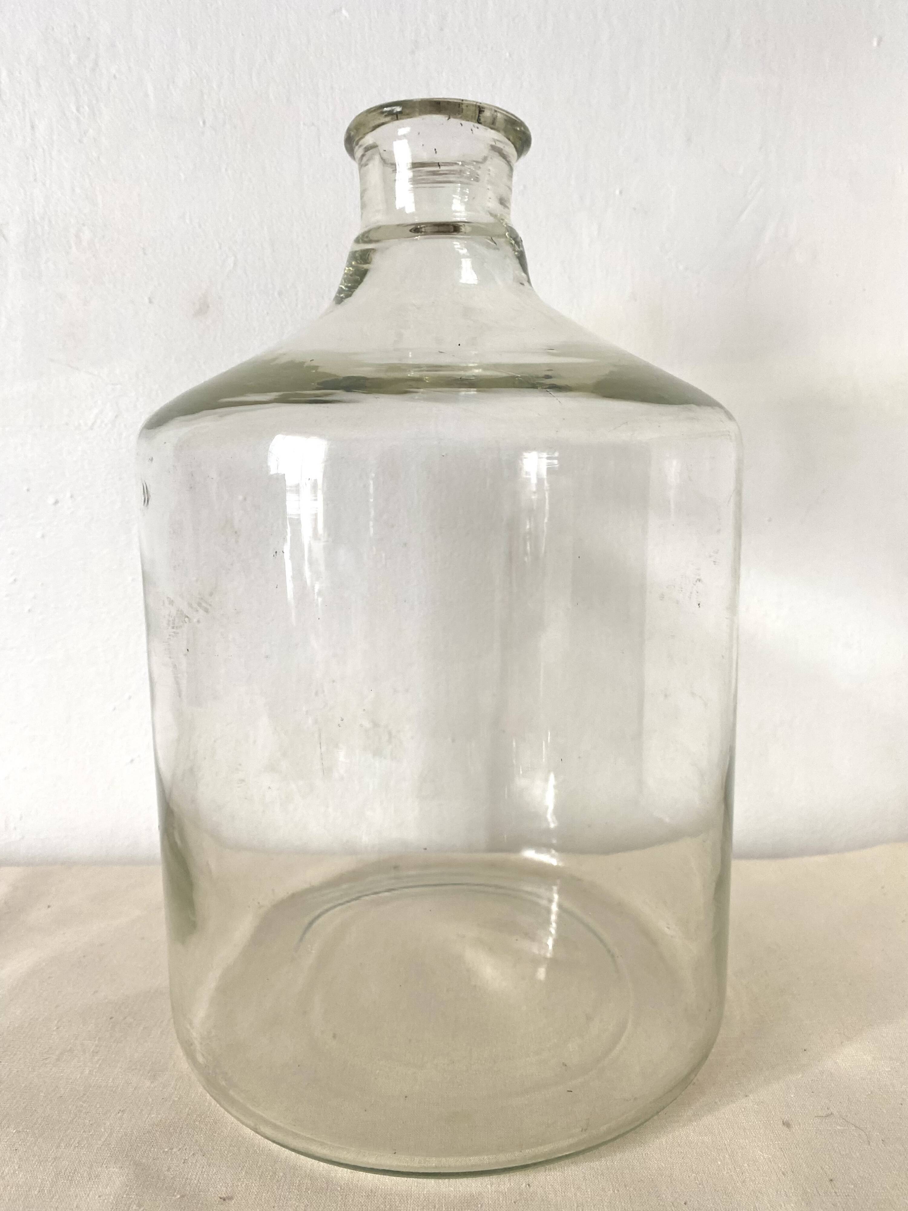Large glass carboy 36 cm