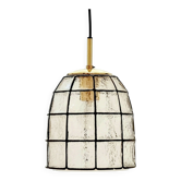 Mid-Century Modern Glass Pendant/Ceiling Light from Limburg, Germany, 1960s