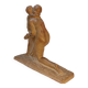 Glazed terracotta sculpture signed André Huguenin-Dumitran - Art Deco period