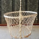 Old wrought iron cradle