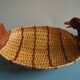 vintage wicker duck basket rattan basket