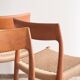 Chaises danoises en teck Mid-Century par Niels O. Møller # 77, set de 4