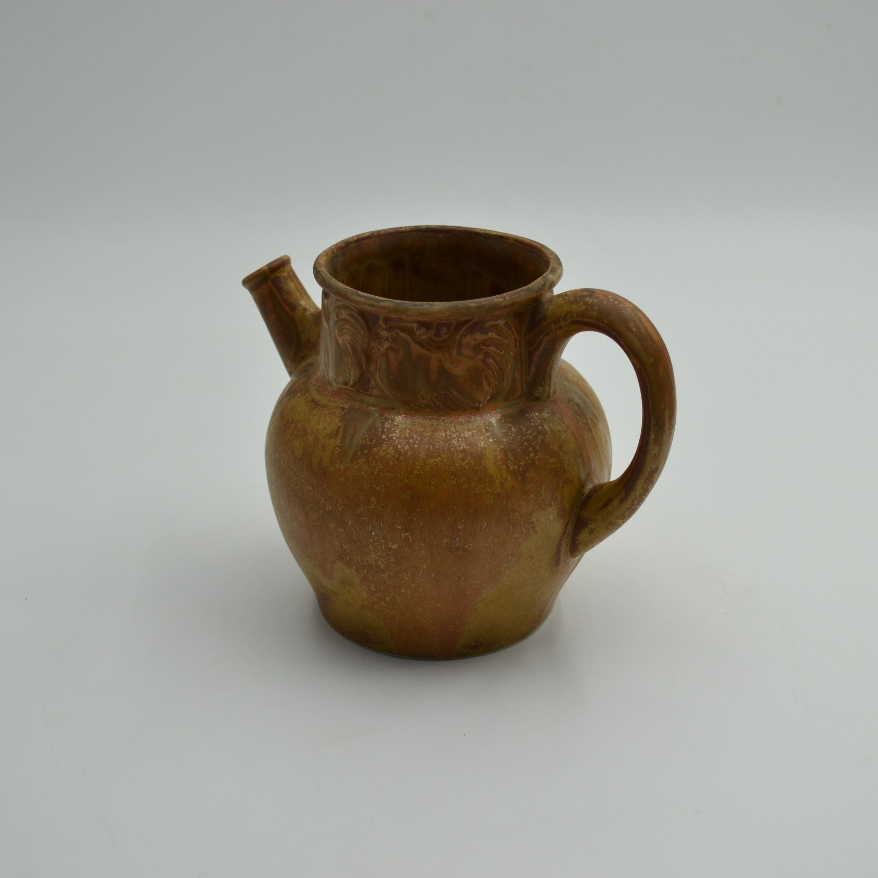 Denbac sandstone rooster pitcher