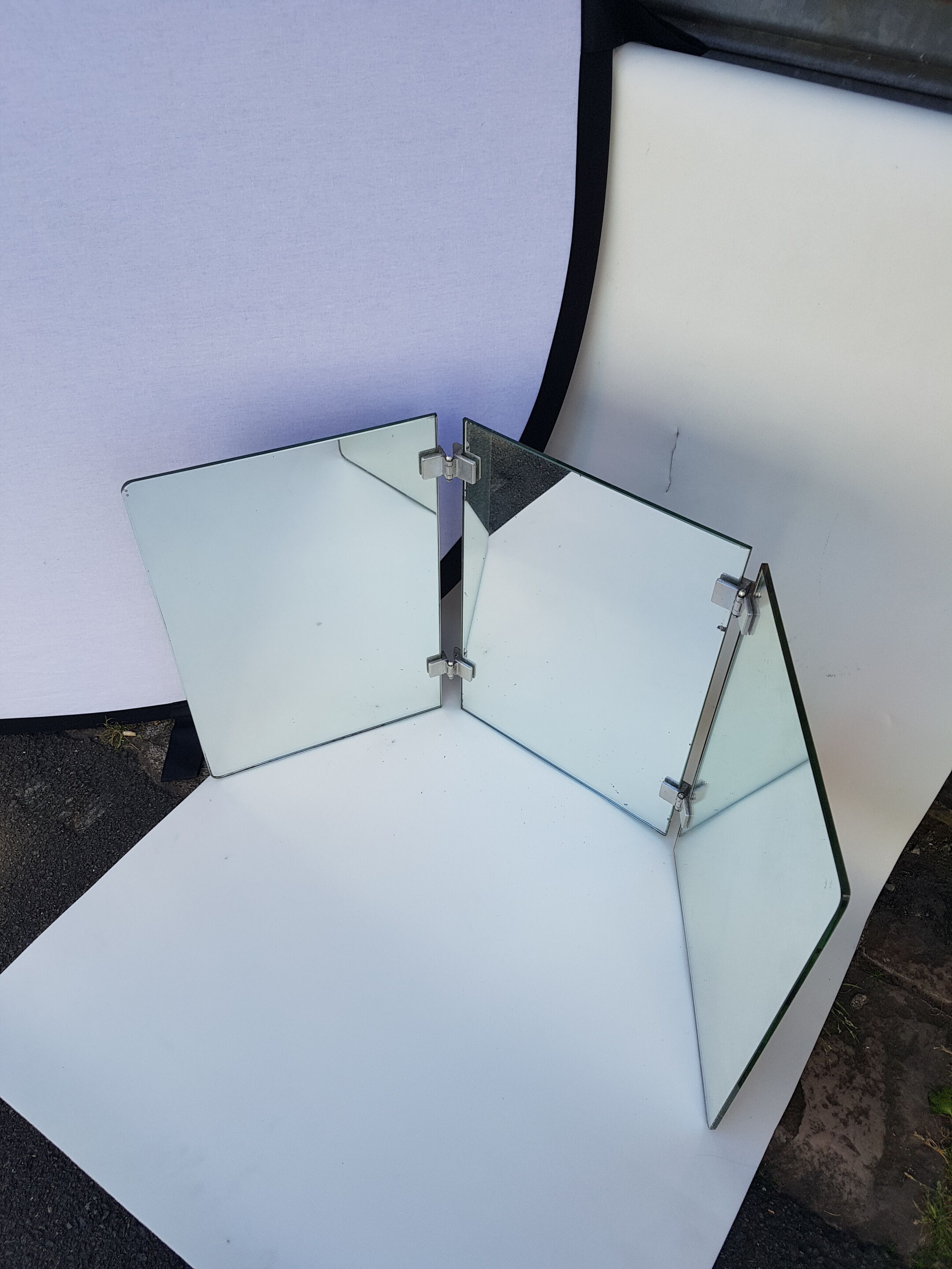 Mirror triptych of the 1960s