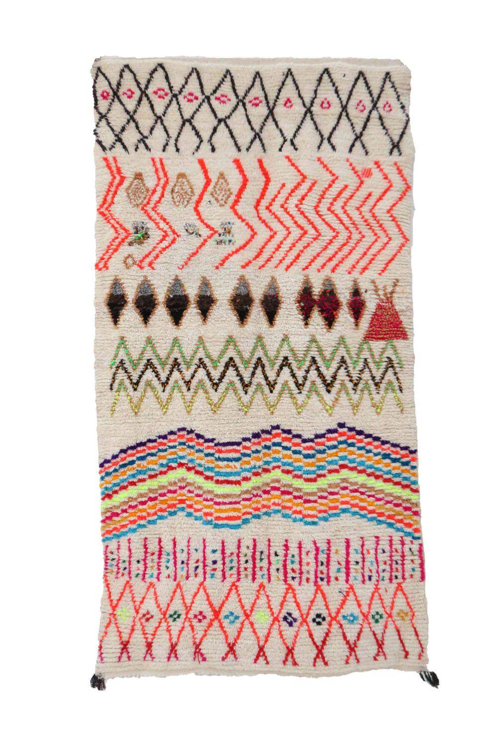 Azilal Berber Rug - 254 x 136 cm