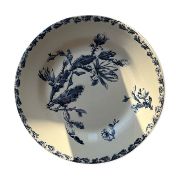 Assiette porcelaine opaque de Gien