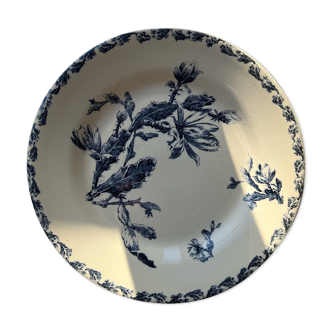 Plate - Opaque porcelain of Gien