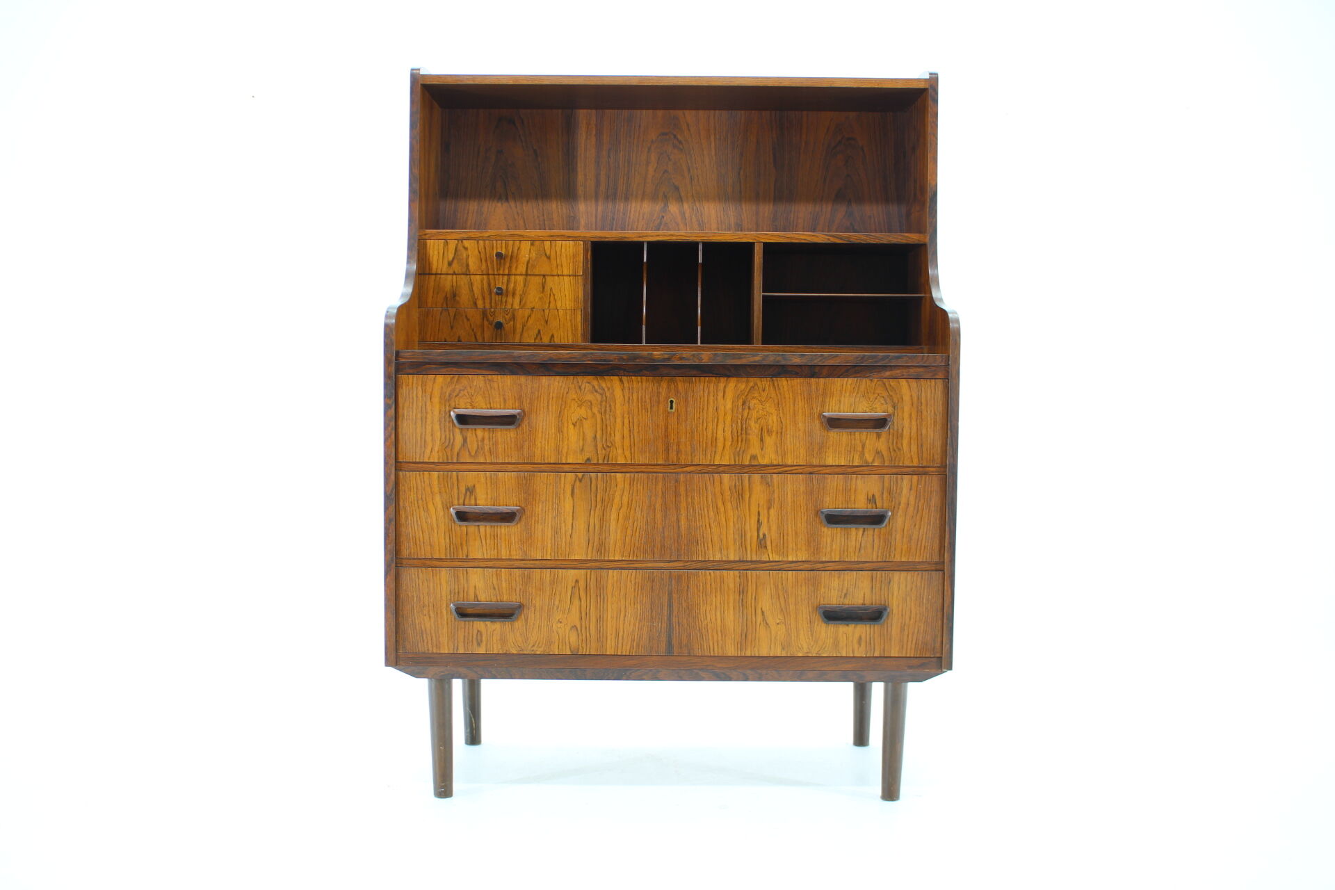 1960s danish palisander writing cabinet