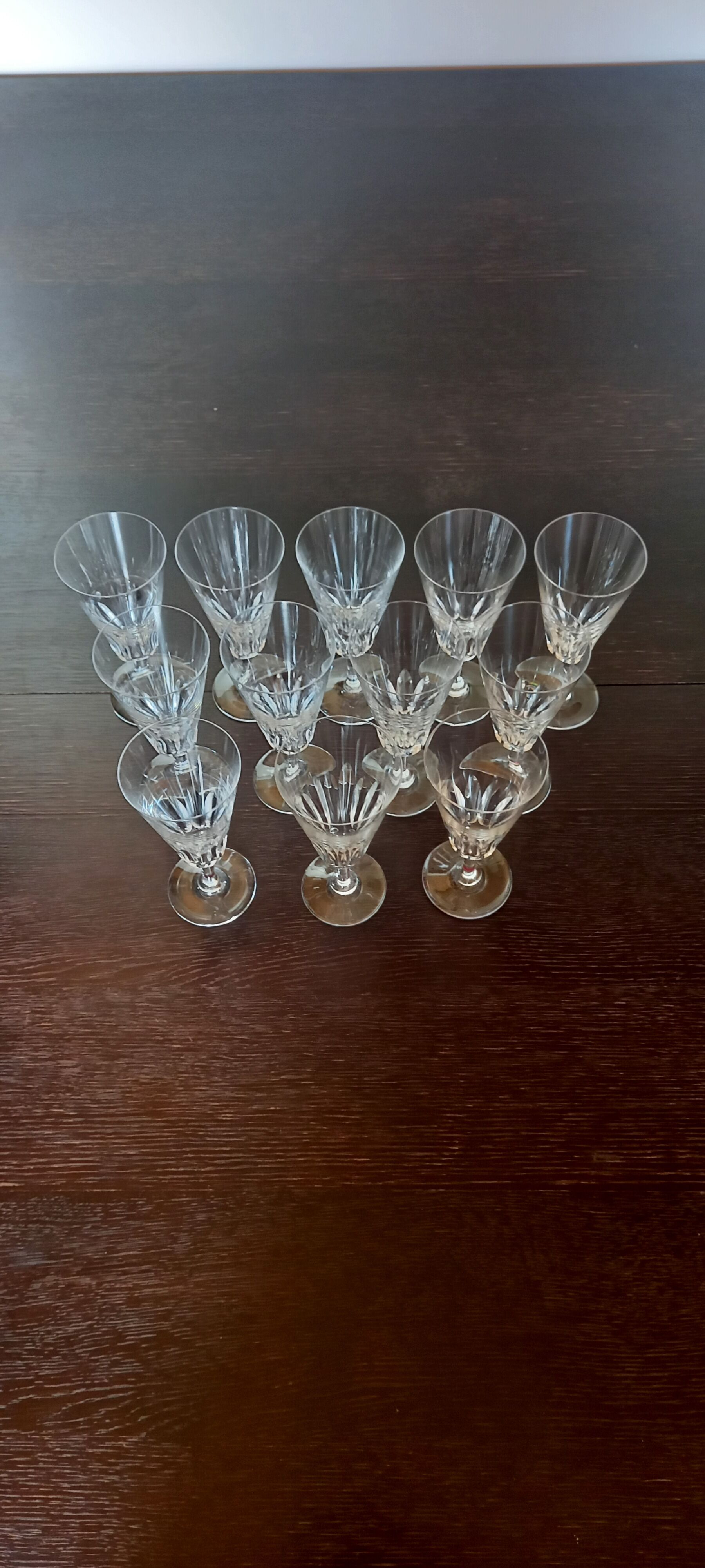 Baccarat 12 champagne flutes