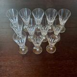Baccarat 12 champagne flutes