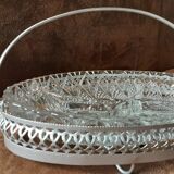 Crystal cup with compartments