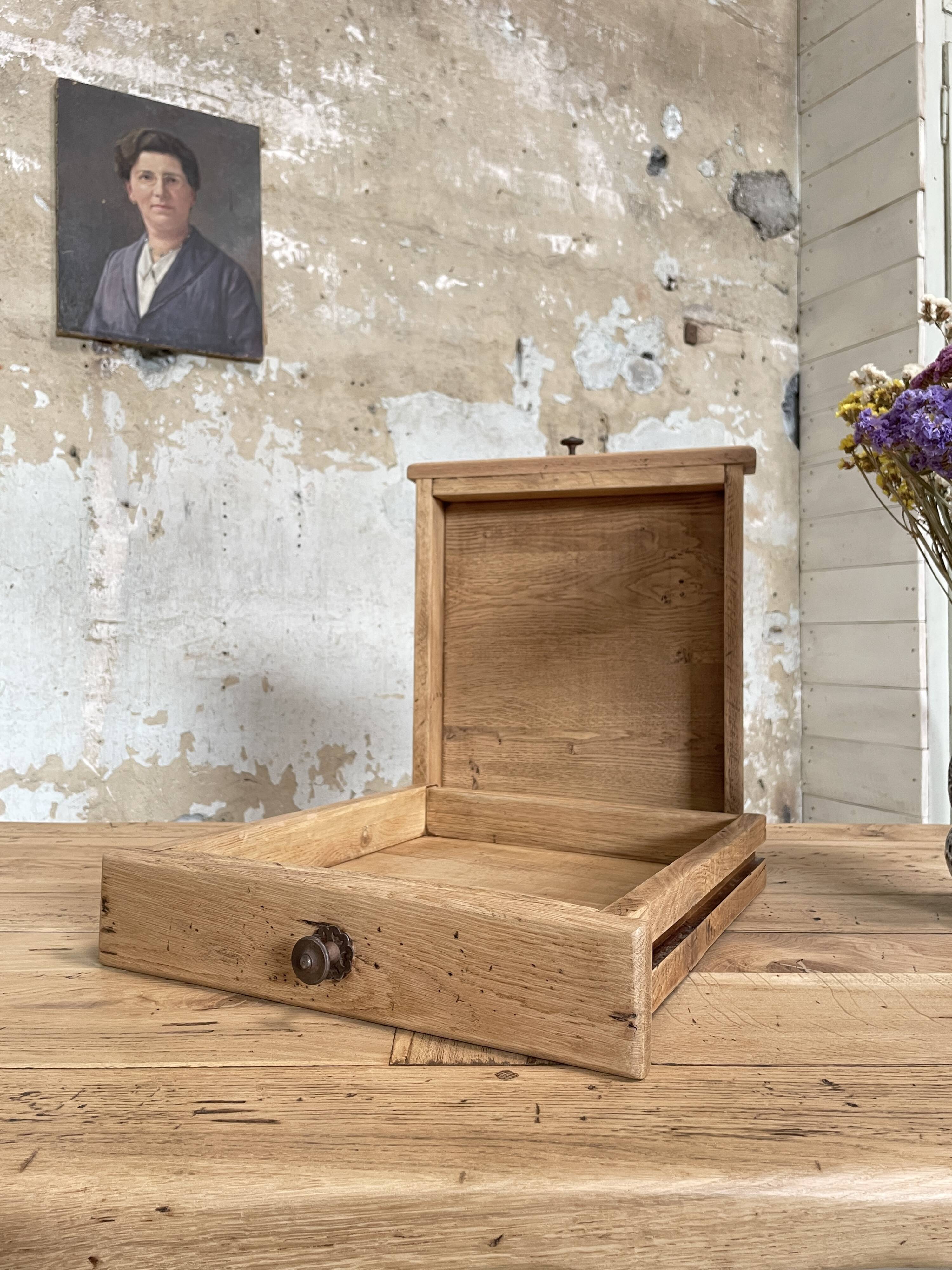 Solid oak farm table