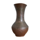 Artisanal vase from Mexico in hammered copper