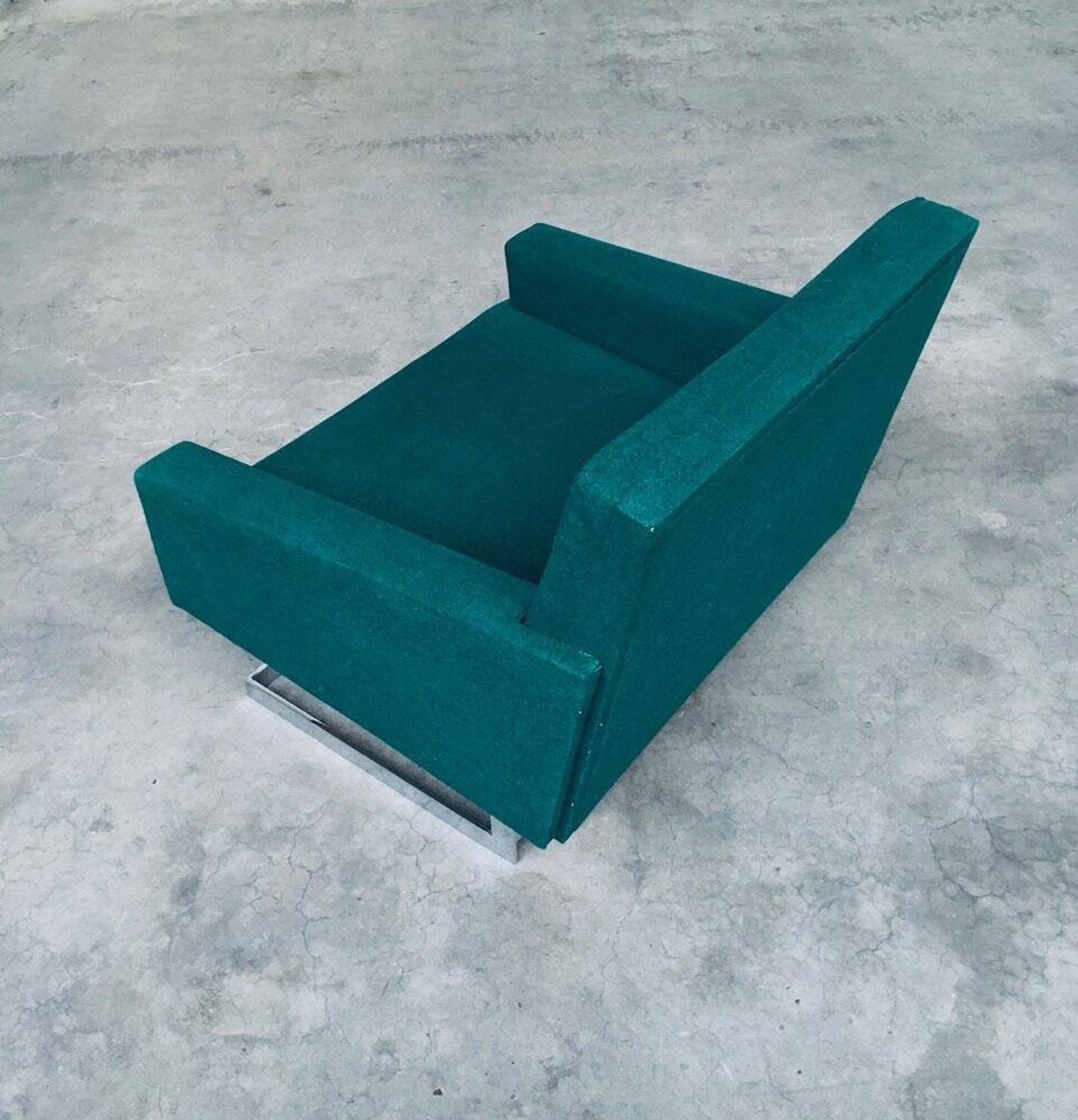 Mid-Century Modern Belgian Floating Lounge Chair, 1960s