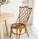 Vintage rattan chair – Louis Sognot style