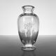 French 19th Century Eugene Michel Miniature Intaglio Carved Glass Vase