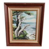 Waterfront painting