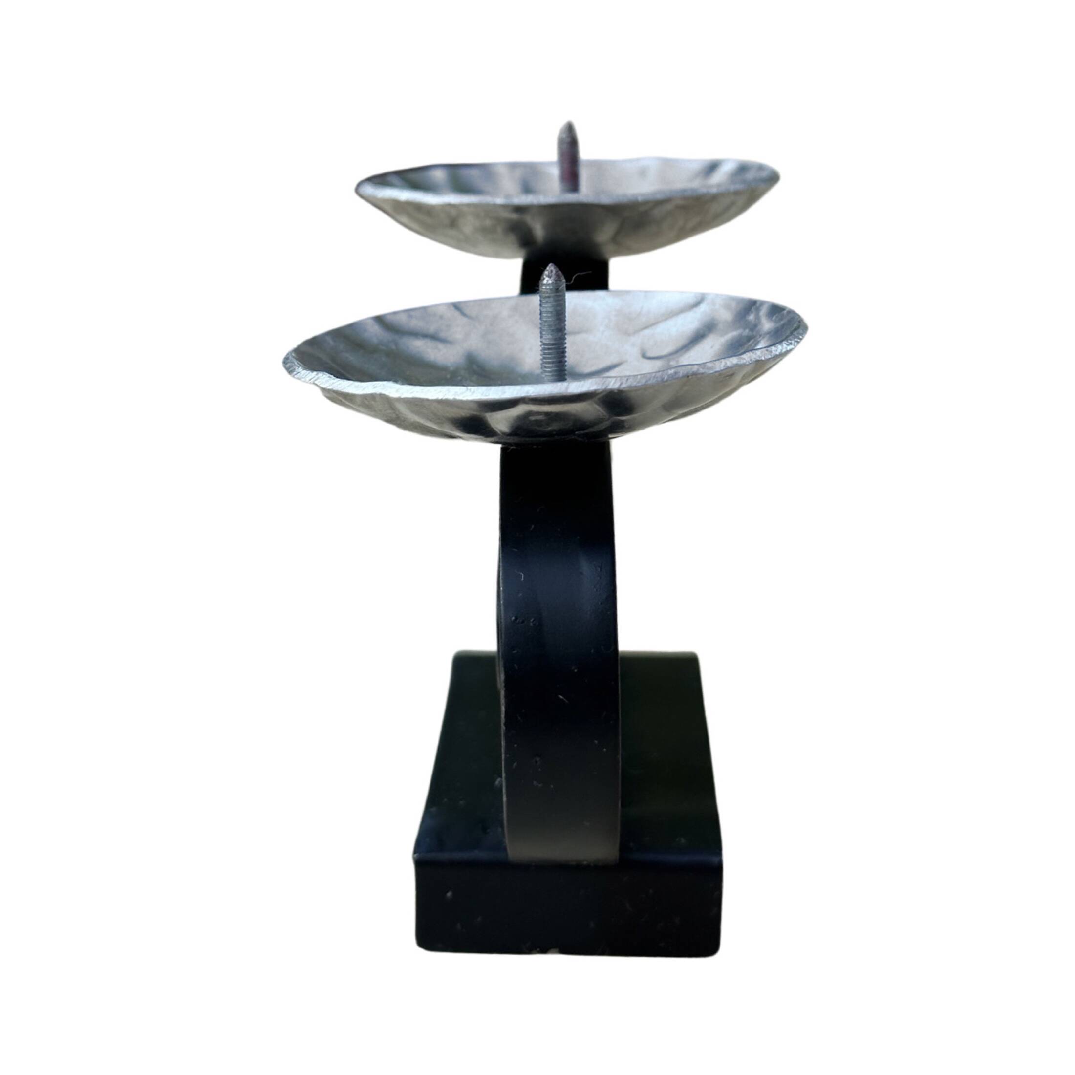 Candlestick for two candles in the mid-century modern style, Belgium, 1960s.