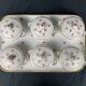 Rovina Epinal service to jars of porcelain cream early twentieth century
