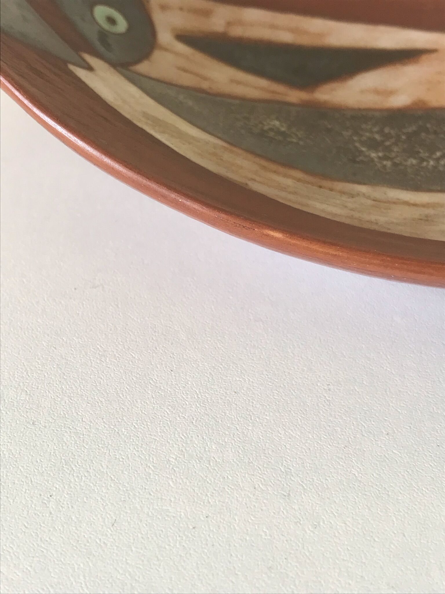 Empty cut danish ceramic pockets 60 signed