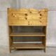 Etagère en bois brut