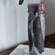 Vintage abstract ceramic roller vase – signed