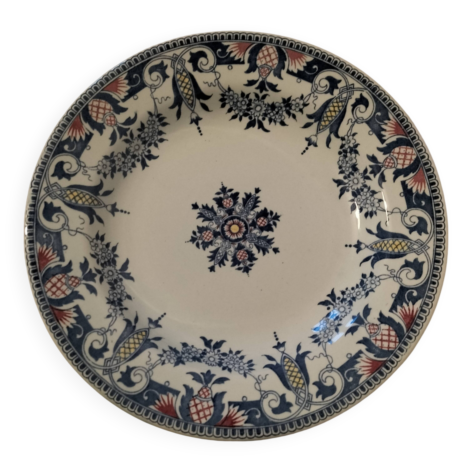 Gien Decor Rouen plate
