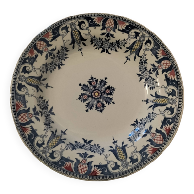 assiette Gien Décor Rouen
