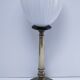 brass glass art deco lamp