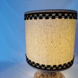 Openwork ceramic lamp, Stein Keramik, Germany, space age, 1960.