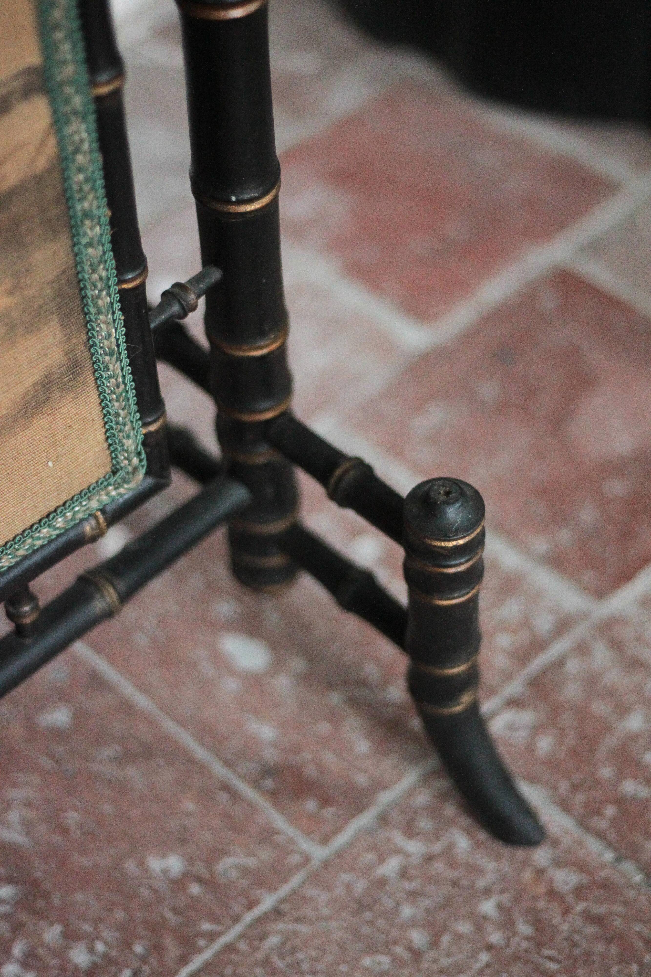 Vintage Fireplace Screen, Napoleon III Style Fireplace Screen, Protective Grille