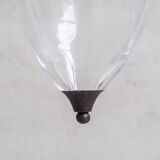 Large Clear Glass Pendant Light