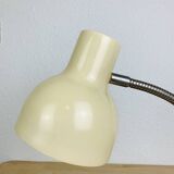 60s beige metal desk lamp