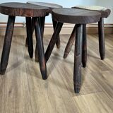 Set of 4 mismatched stools