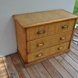 Rattan dresser 1970