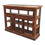 Antique wooden jeweller's display case