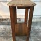 Ancienne table d’appointart deco bois vintage
