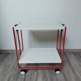 Metal server frz by lucien lepoix 1983 pop art vintage foldable rolling