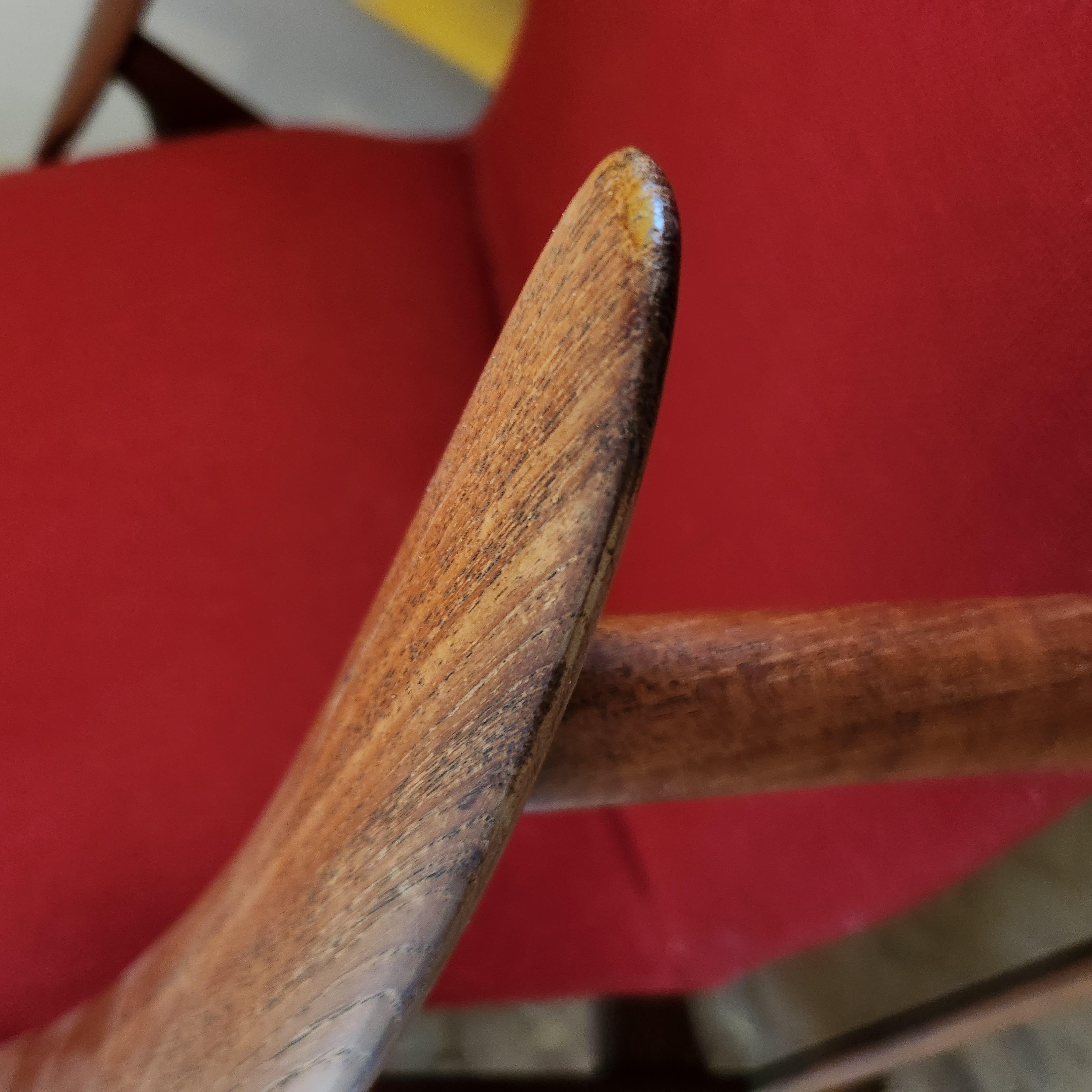 Scandinavian teak armchair