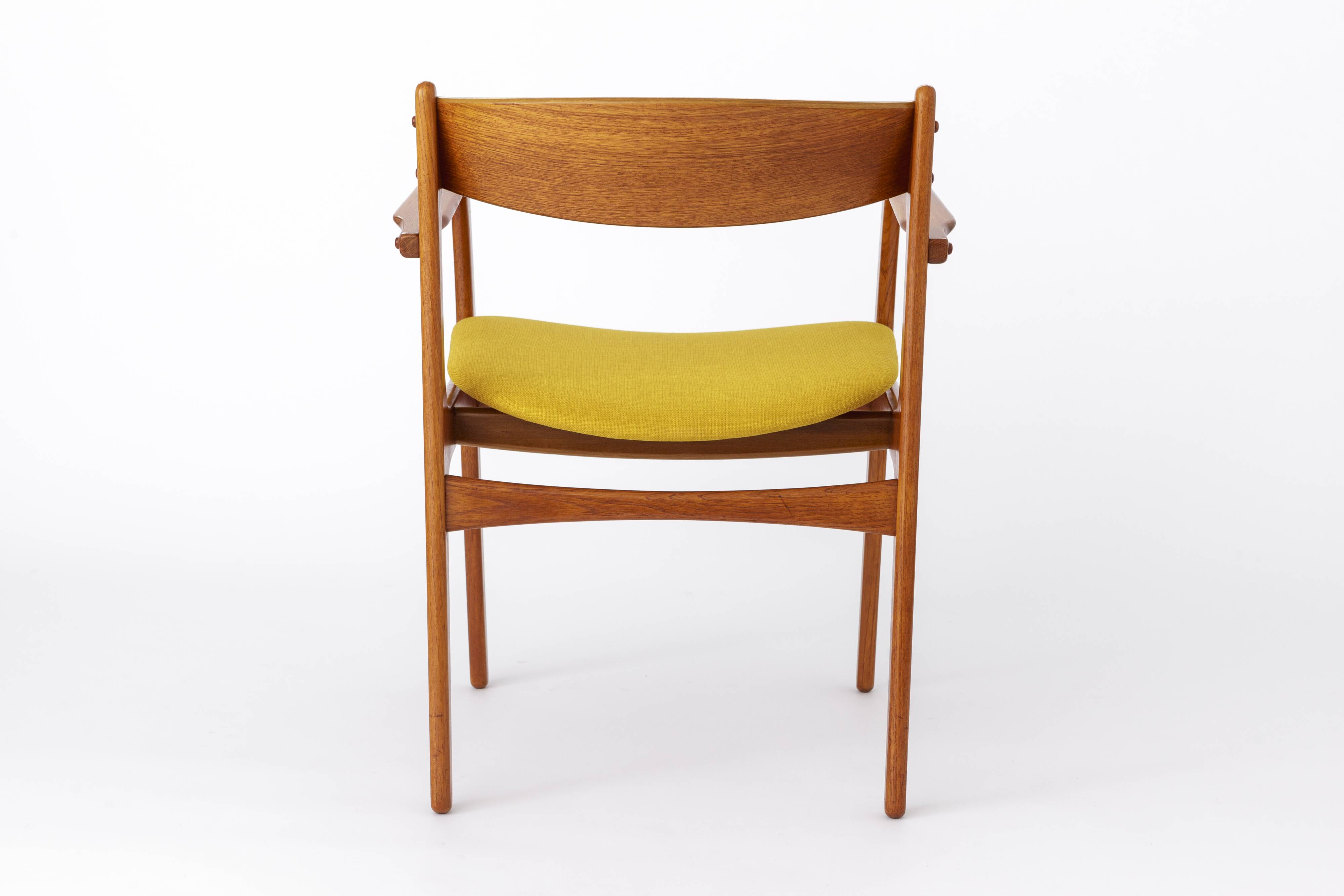 Erik Buch Teak Armchair, Denmark 1960s | Danish Mid-Century Modern Dining