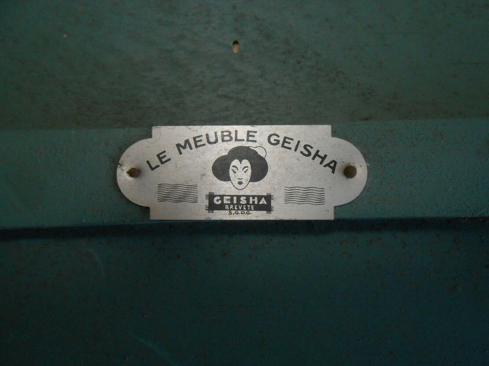 Vintage 50-60's geisha plit table