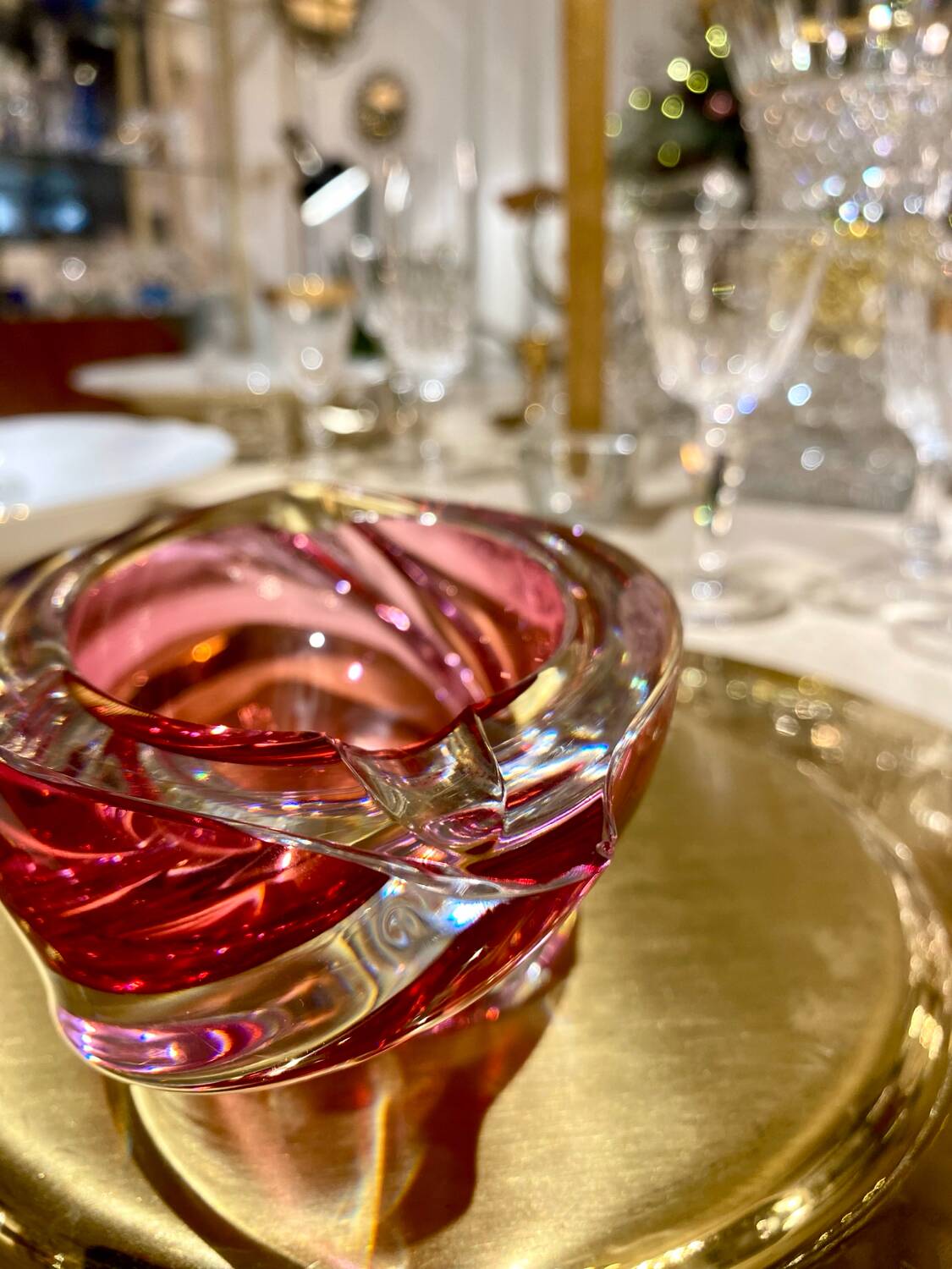 Cendrier Val Saint Lambert 1960