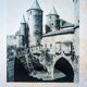 Héliogravure de Metz, vintage imprimée en 1926.
